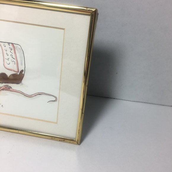 Vintage Art Reproduction of Chocoholic Mouse - Picture 9 of 15